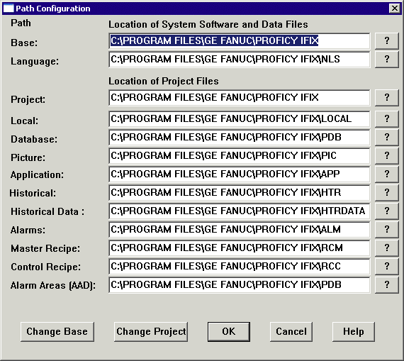 Path Configuration