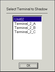 Terminal Selector