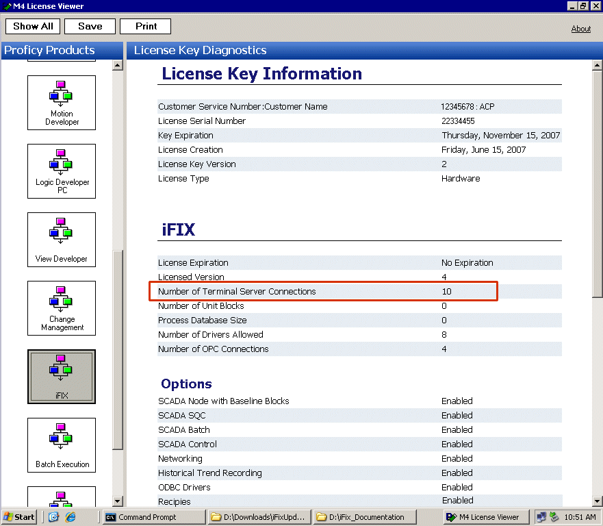 License Viewer